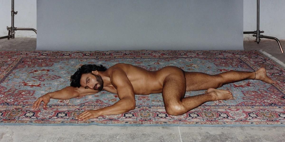 Ranveer Singh lays naked in his latest photoshoot and interview